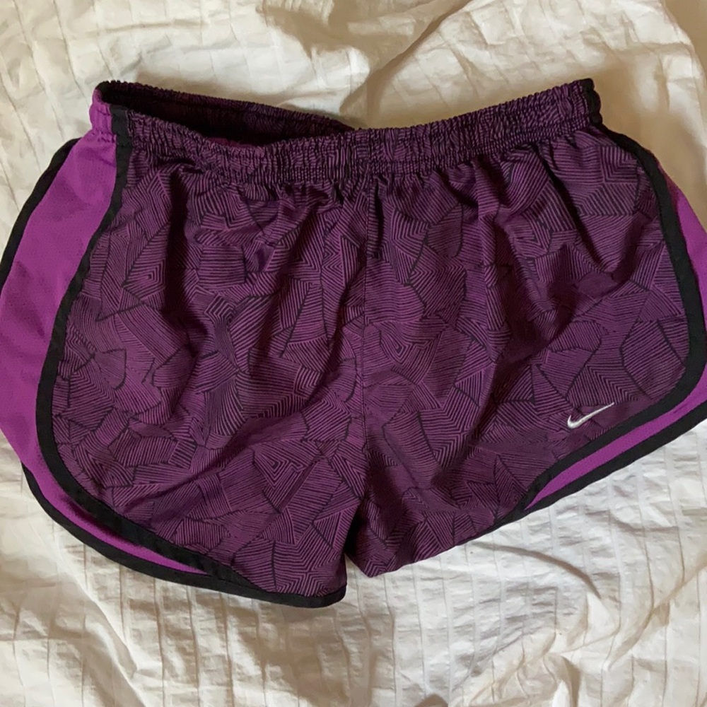 Purple Pattern Nike Shorts
